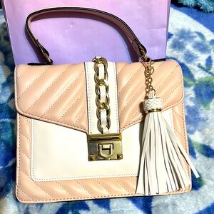 Elegant‎ Cream and White Women's Bag